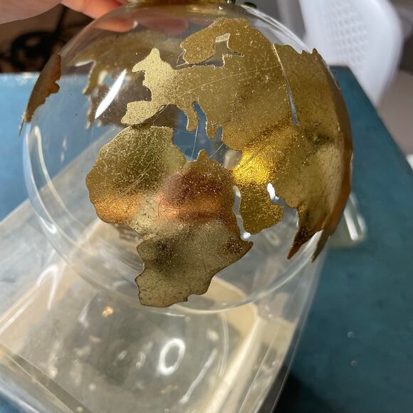 Trimsetter Blown Glass Golden Glove Christmas Ornament	Holiday XMAS - Picture 7 of 14